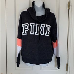 VS PINK cowl neck hoodie